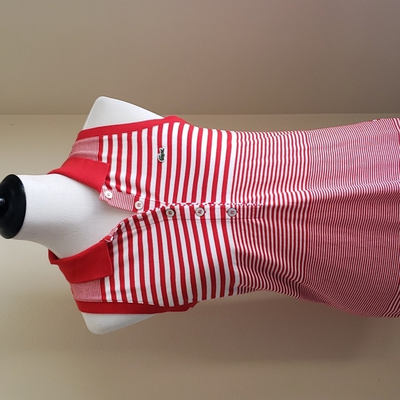 Lacoste Dresses & Skirts - Lacoste Striped Polo Dress